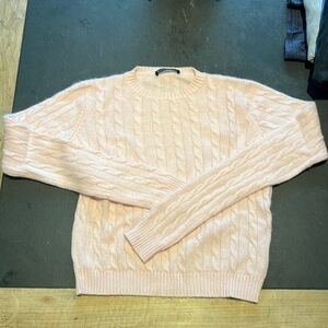 Brandy Melville light pink sweater (one size)